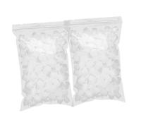 Healeved 200pezzi Tappi per Flacone di Colla per Ciglia Perni di Ricambio per Flacone di Colla Strumenti per Extension Ciglia Chiusure di Sostituzione Tappi