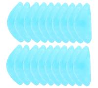 Healeved 20paia of Silicone Nose Pads for Glasses Anti- Soft and Comfortable Nose Pads for Full-frame Sunglasses and More Better Fit Stability