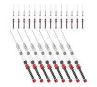 Healeved 22 Pezzi Kit Ricarica Inchiostro per Penna Stilografica con Ago in Acciaio Inox e Pipetta Assorbente Convertitore per Caricamento Rapido senza Perdite Compatibile con Penne