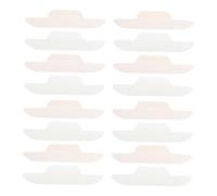 Healeved 24 Pezzi Fodera Assorbente per Cappello e Protezione Collare Camicia Non Tessuto Contro Macchie per Collo e Cappello in Occasioni Formali come Colloquio di Lavoro e Feste