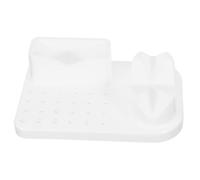 Healeved 24fori Supporto per Trapano per Unghie per Punte Custodia Portautensili Leggera e Salvaspazio per Riporre Testine di Levigatura e Punte da Trapano Adatto per Onicotecniche