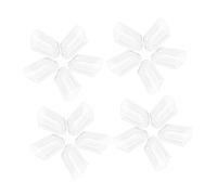 Healeved 24pezzi Cappucci Protettivi Testine Spazzolino Coperchi Igienici in Leggero Per Viaggio Antipolvere e Antibatterico Compatibili Maggior Parte Degli Spazzolini Facili Da Aprire e Ch