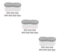Healeved 24pezzi Paracolpi Per Sedile Wc Accessori Per Rialzo Copriwater Con Cuscinetti Antirumore e Livellamento Facile Installazione Compatibile Con Bidet e Sedili Standard