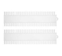 Healeved 2pcs Nail Tip Palette Falso Nail Art Tips Stick Nail Color Display Unghie Campione Stand Nail Art Tips Nail Art Stick Nail Art Showing Stand Nail Tips Board Nail Polish Campione Holder