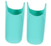 Healeved 2pezzi Copertura Termica Silicone Per Piastra e Arricciacapelli Protezione Mano e Facile Da Installare Rimovibile e Lavabile