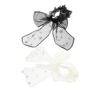 Healeved 2pezzi Elastici Per Decorazioni Alla Moda Supporto Elastico Di Cavallo Elastico Roba Fascia Oversize Danno Ragazza Accessorio Stile