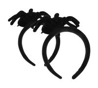 Healeved 2pezzi Fascia Per Capelli a Forma Di Aracnide Per Halloween in Peluche e Materiale Plastico Adatta Per Feste Tema Cosplay e Altre Occasioni