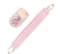 Healeved 2pezzi Guanto Scrub Esfoliante Bagno Fascia Esfoliante Guanti Esfolianti Per Rimuovere Cellule Morte Design Sospesa Facile Riporre e Asciugare