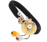 Healeved 2pezzi Hair Tie Elastic Hair Chalcedony Accessorio Per Acconciaturper Chignon e Code Design Per Outfit e Moderni