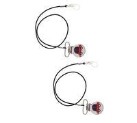 Healeved 2pezzi Laccio Di Sicurezza Per Lanyard Per Dispositivi Acustici Accessorio Protettivo Materiale Resistente Facile Da Pulire e Utilizzare