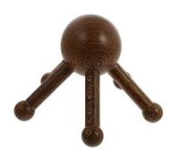 Healeved 2pezzi Massaggiatore Per Capelluto Legno Strumento Portatile Per Massaggio Della Testa Massaggiatore Creativo Per Rilassamento e Circolazione Sanguigna Per Famiglia e Amici