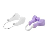 Healeved 2pezzi Nose Clip Shaper e Dispositivo Notturno Per Naso Raddrizzatore Nasale Per Donne Facile Da Usare Per Miglioramento Della Forma Del Naso e Riduzione Del Russare Colori
