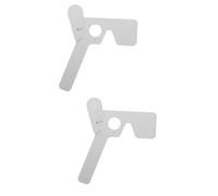 Healeved 2pezzi Occludente Per Occhi Professionale Test Astigmatismo Strumento Ottico Maneggevole Esami Della Vista Per Tutte Le Età Materiale Resistente e Ergonomico