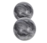 Healeved 2pezzi Palline di Naturale Baoding Palle con Carillon per Massaggi Terapeutici Massaggiatore Pilates Palla per Massaggio ai Piedi