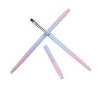 Healeved 2pezzi Pennarelli Per Nail Art Di Pennelli Per Decorazione Unghie Strumenti Per Sfumature e Disegni Perfetti Per Manicure e Bellezza Unghie Casa o Salone