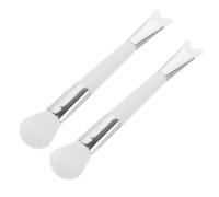 Healeved 2pezzi Pennelli Da Doppia Estremità Per Contorno Del Naso Riutilizzabili e Resistenti Per Applicare e Sfumare Adatti Per Domestico o Centri Estetici