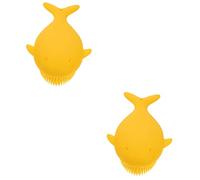 Healeved 2pezzi Per Silicone Per Massaggiatore Per Capelluto Silicone Strumento Per Dei Colore Giallo Facile Usare e