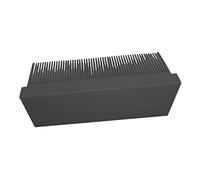 Healeved 2pezzi Petine Lisciante Per Capelli in Fibra Di Carbonio e Nylon Pettine Per Piastra Resistente All Usura Portatile e Sicuro Da Usare Per Lavoro Viaggi e Uso Domestico