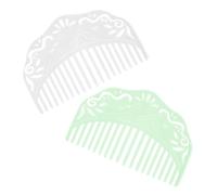 Healeved 2pezzi Pettine Laterale Per Pettine Laterale Per Styling Realizzato in Materiale Affidabile Solido e Durevole Aspetto Ed Per Quotidiano e Facile Usare