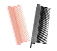 Healeved 2pezzi Pettine Lisciante per Capelli Pettine Elettrico Portatile per Piastra Caldo per Styling per Uso Domestico o Salone di Barberia Realizzato in Materiale