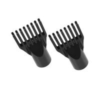Healeved 2pezzi Pettine per Asciugacapelli in Plastica Piccolo Ugello per Asciugacapelli Accessori per Sostituzione Ugello per Strumento per Styling Pettine per Capelli