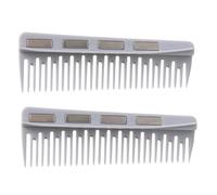 Healeved 2pezzi Pettine Ricambio Per Forbici Per Taglio Pettini Attacco Magnetico Strumenti Per Parrucchieri Pettine Denti Per Styling e Acconciatura