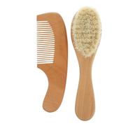 Healeved 2pezzi Pettini Legno Per Massaggio Scalpale e Detangling Spazzola Per Bagno e Dei Per Ragazzo Ragazza e Adulti Accessori Pratici Per La Pulizia e Relax