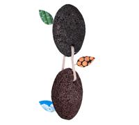 Healeved 2pezzi Pietra Pomice Naturale per Pedicure e Manicure Pietra Lavica per Rimuovere Calli e Pelle Morta da Piedi e Mani Esfoliante per Talloni e Gomiti Colore Casuale