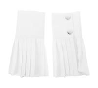 Healeved 2pezzi Polsini Staccabili per Donna con Decorazione a Balza come Accessorio per Camicie e Abiti da Cerimonia Offrendo un Tocco di Eleganza senza Sforzo