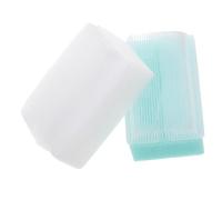 Healeved 2pezzi Spazzola in Spugna Gantong Spazzola per Testa Ergonomica per Ragazzo Ragazza Ragazza per Doccia Riutilizzabile Compatta per Bagno Prodotti per Bagno Piccola per Testa