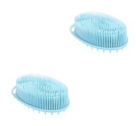 Healeved 2pezzi Spazzola Per Bagno Silicone Per Strumento Sensoriale Morbido e Versatile Per Esperienza Di Pulizia Delicata e Comoda