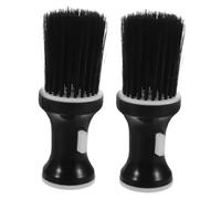 Healeved 2pezzi Spazzola per Barbiere da Setole Morbide per Pulizia Rapida dei Capelli Applicazione di Talco per Corpo Pulizia Precisa per Capelli Spezzati e Collo