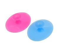 Healeved 2pezzi Spazzole Silicone Per Pulizia Viso Scrubber Per Massaggio e Esfoliazione Blu Rosa Adatto Per Tutti Tipi Di Design Antiscivolo e Facile Da Usare