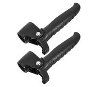 Healeved 2pezzi Supporto per Bastone da Passeggio Ausilio per Bastone Impugnatura Ergonomica Sostituzione Manico Supporto Anziani Facile Attacco Design Salvaspazio Imbottita Comfort Uso Ver