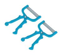 Healeved 2sets Epilatore Facciale Manualper Rimozione Sicura Dei Pelo Strumento Inossidabile Per Labbro e Guance Facile Da Usare e Riutilizzabile
