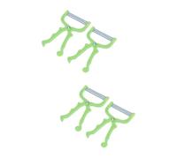 Healeved 2sets Rimozione Di Pelo Facciale Manuale Da Inossidabile Pratico Epilatore Per Donne Facile Da Usare Casa o Viaggio Senza Imballaggio