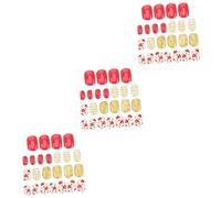 Healeved 3 Confezioni Da 24 Pezzi Finte Per Bambini Adesive Per Bambini Suggerimenti Per Le Dei Kit Per Kiss Press Sulle Decorazione Per