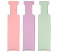 Healeved 3 Pezzi Di Colorazione Dei Bordo Evidenziando Bordo Toner Slick Spazzole Tinta Pennello Pin Pettine A Coda Bordo Pettini Kit Per Eyeliner Spazzola Per
