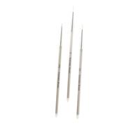 Healeved 3 Pezzi Nail Art Line Drawing Pen Set Strumento Di Bellezza Per Unghie in Acrilico Per Manicure
