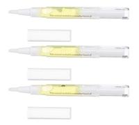 Healeved 3 Pezzi Penna Nutriente per Cuticole Unghie, Olio Giallo, | Abs Resistente, Ammorbidisce la Cuticola, Riduce Secchezza, Migliora la Condizione, Uso Semplice