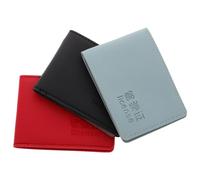 Healeved 3 Pezzi Porta Documenti per Patente di Guida e Registrazione Auto in Pelle Pu Design Raffinato e Cuciture Precise, Accessorio Interno Auto Comodo e Facile da Trasportare