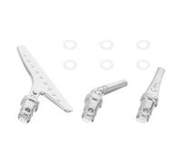 Healeved 3 Pezzi Punta per Penna Diamante in Acciaio Inossidabile per | Cambio Rapido degli Stili, Correzione Precisa degli Errori, Varie Punte Disponibili, Effetto Diamante Accurato