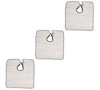 Healeved 3 Pz Mantella Per Tagliare i Impermeabile Grembiule Da Salone in Stoffa Cappe Chimiche Cappe Da Salone Mantella Per Lo Shampoo Per Acconciature Abito Da Barbiere