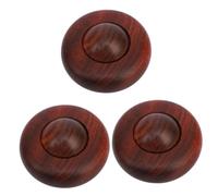 Healeved 3 Pz Palline Da Massaggio Palline Per L'allenamento Delle Giocare Calcio Giocattoli Palla Palmare Ruota Massaggiante Palloni Portatili Palline Di Legno Mogano