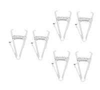 Healeved 3 Set Misurazione Accurata Del Grasso Righello Tester Personale Del Grasso Per Addome Vita Braccio Anca Gamba 2 Pezzi * 3