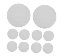Healeved 30 Pezzi Piastra Adesiva in Metallo Rotonda 6 Cm per Supporto Magnetico Telefono Auto, Disco Magnetico Ultrasottile in Acciaio Inox per Montaggio Compatibile Custodie Smartphone