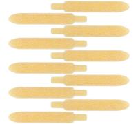 Healeved 30 Pezzi Punte di Ricambio per Pennarelli Acrilici, Punta Beige, | Sostituzione Facile, Fibra e Feltro, per Pennarello Permanente e Vernice Acrilica, Uso Personale