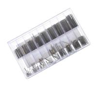 Healeved 360pezzi Barre Molla per Cinturini in Acciaio Inossidabile Doppia Flangia da Perni di Collegamento in Acciaio Inossidabile per Cinturini per Maglie in Metallo