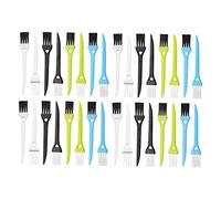 Healeved 36pezzi Spazzola Per Pulizia Del Rasoio in Piccola Spazzola Per Fessure Per Rasoi Elettrici Tagliacapelli e Rasoi Setole Robuste e Manico Antiscivolo