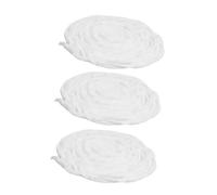 Healeved 3confezioni Strisce Di Cotone Per Parrucchieri Di Cotone in Per Permanente e Tintura Monouso Sicuro Per Capelli Facile Da Trasportare Design Cordino